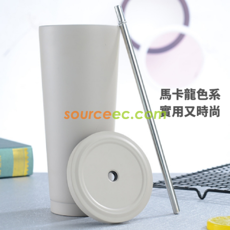 禮品訂造馬卡龍風冰霸杯紀念品