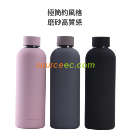 禮品訂造極簡約500ml保溫瓶紀念品