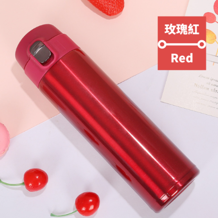 禮品訂造304不鏽鋼彈蓋保溫杯紀念品