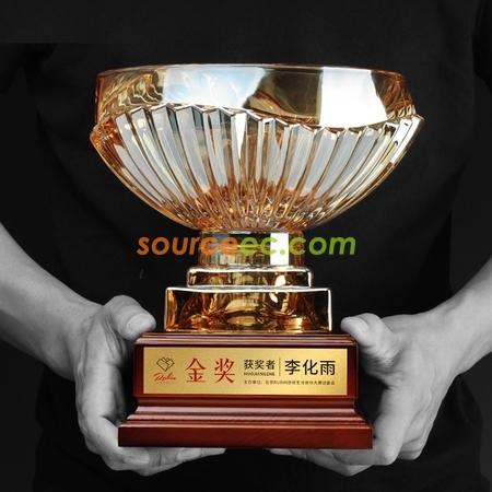 禮品訂造水晶獎座紀念品