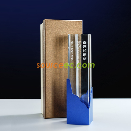 禮品訂造水晶獎座紀念品