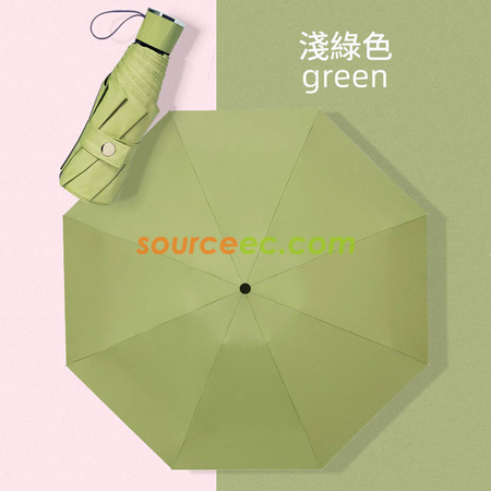 禮品訂造五摺傘迷你太陽傘小雨傘折疊傘創意口袋廣告傘紀念品
