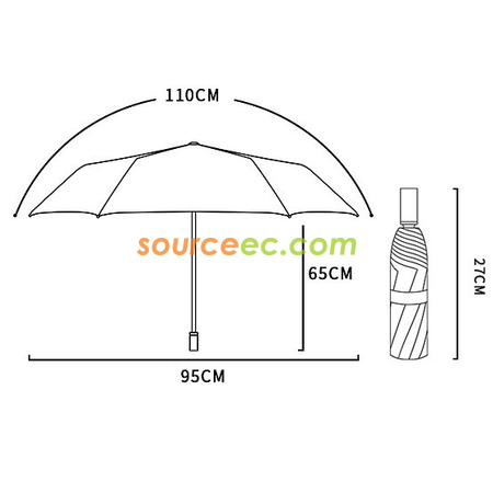 禮品訂造折疊雨傘紀念品