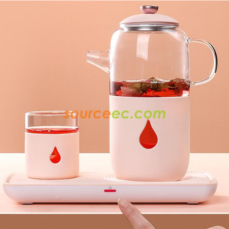 禮品訂造恒溫花茶壺套裝紀念品