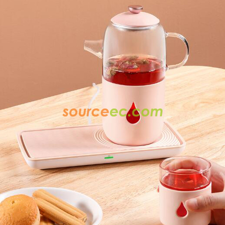 禮品訂造恒溫花茶壺套裝紀念品