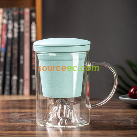 禮品訂造玻璃茶杯紀念品