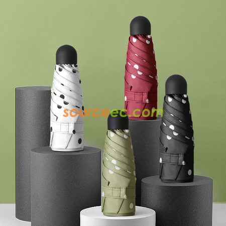 禮品訂造五摺自動縮骨遮紀念品