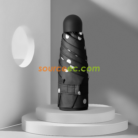 禮品訂造五摺自動縮骨遮紀念品