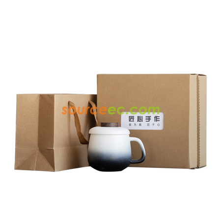 禮品訂造泡茶陶瓷杯紀念品
