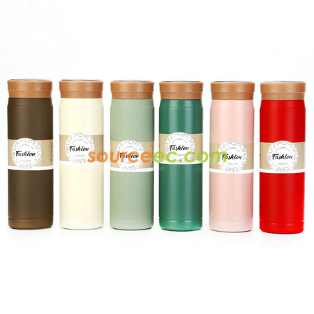 禮品訂造200ML 智慧真空保溫杯便攜小容量口袋杯情侶可愛杯子時尚禮品杯紀念品