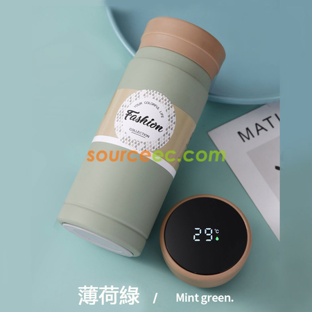 禮品訂造200ML 智慧真空保溫杯便攜小容量口袋杯情侶可愛杯子時尚禮品杯紀念品