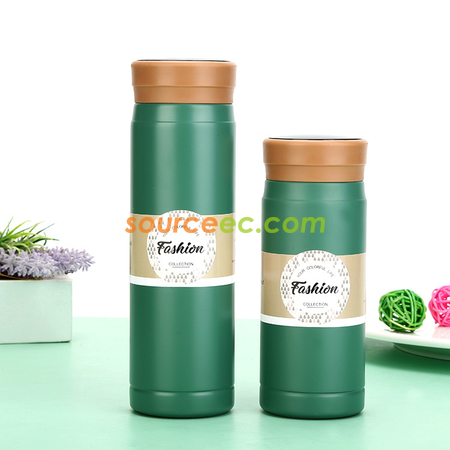 禮品訂造200ML 智慧真空保溫杯便攜小容量口袋杯情侶可愛杯子時尚禮品杯紀念品