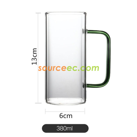 禮品訂造方形耐熱玻璃杯紀念品