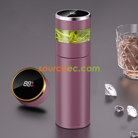禮品訂造智能茶水分離保溫杯紀念品