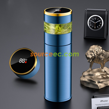 禮品訂造智能茶水分離保溫杯紀念品