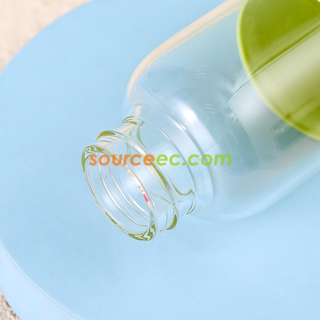 禮品訂造隔熱竹蓋玻璃樽紀念品