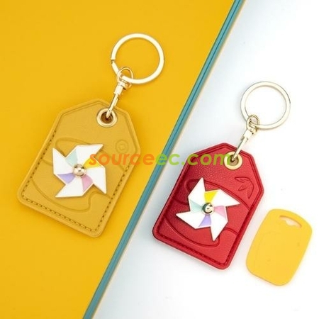 禮品訂造蘋果防丟器時來運轉鑰匙扣掛件轉運福袋門禁卡套國風創意小禮品紀念品