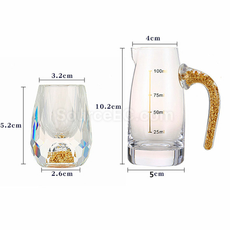 禮品訂造水晶玻璃小酒杯紀念品