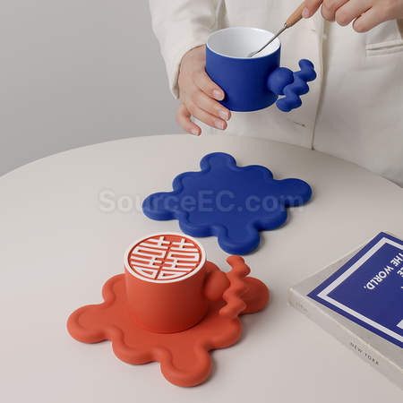 禮品訂造喜字咖啡杯套裝紀念品