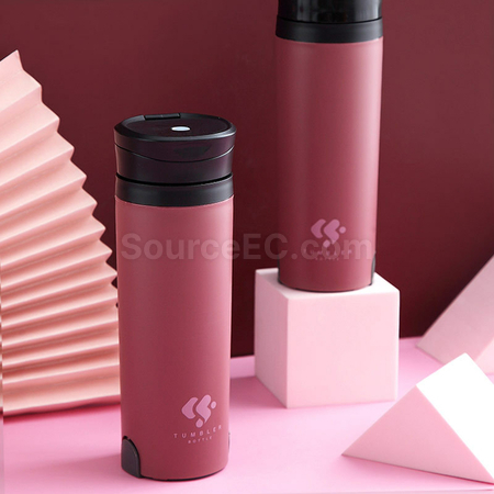 禮品訂造雙層便攜玻璃杯紀念品