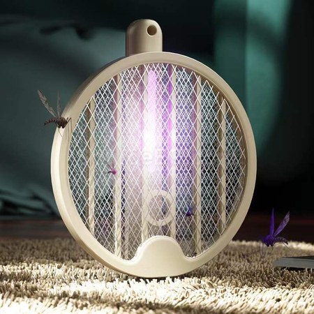 禮品訂造摺疊USB充電電蚊拍紀念品
