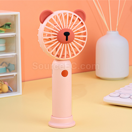 禮品訂造小熊可擕式風扇紀念品