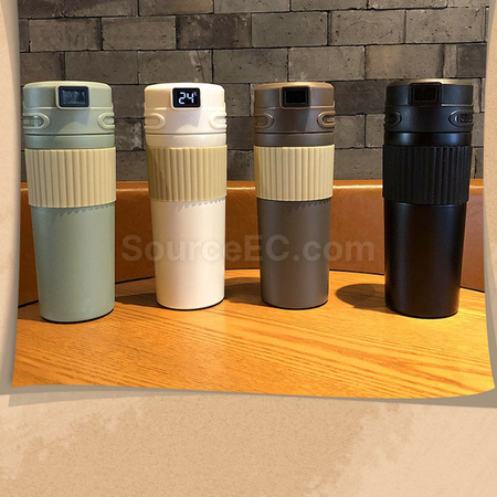 禮品訂造不銹鋼真空智能保溫杯紀念品