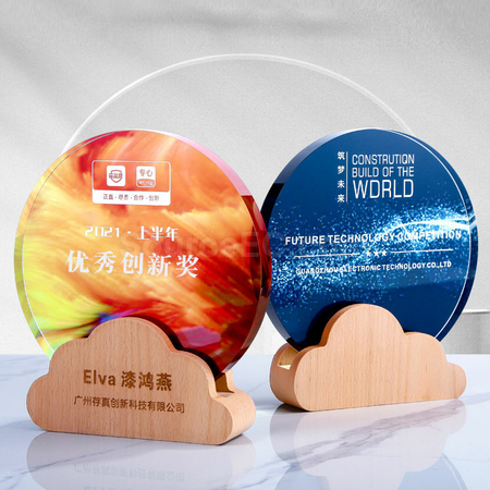 禮品訂造水晶獎座紀念品