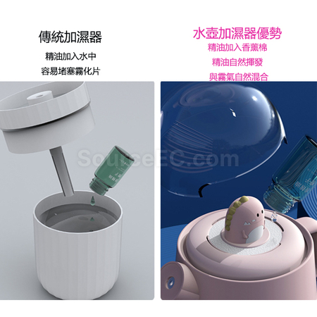 禮品訂造可愛水壺加濕器紀念品