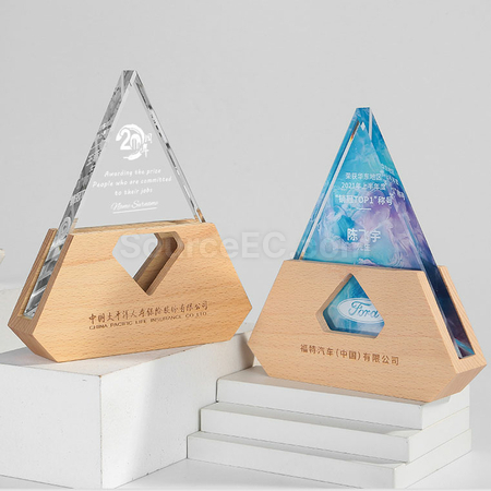 禮品訂造水晶獎座紀念品