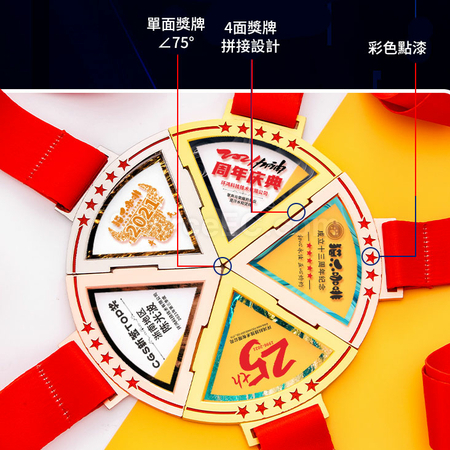 禮品訂造組合金屬獎牌紀念品