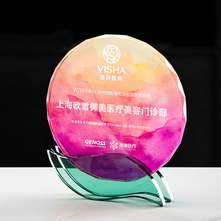 禮品訂造水晶獎座紀念品