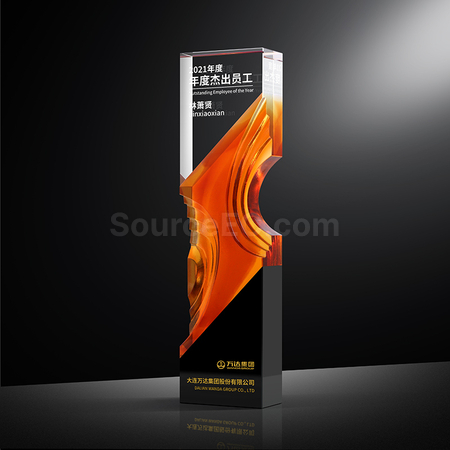 禮品訂造琉璃獎座紀念品