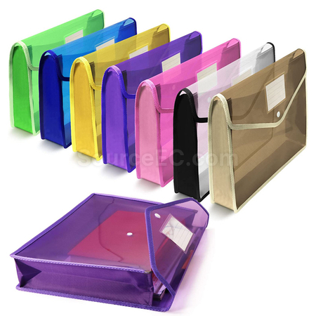禮品訂造底部擴容文件袋紀念品