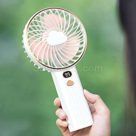 禮品訂造智能數顯便攜風扇紀念品