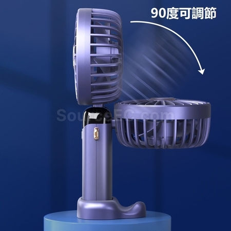 禮品訂造智能數顯便攜風扇紀念品