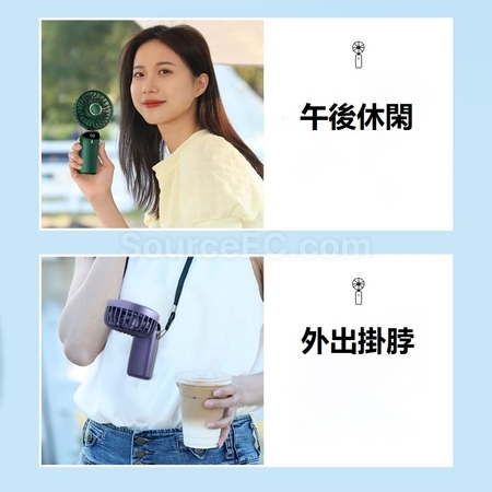 禮品訂造智能數顯便攜風扇紀念品