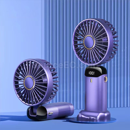 禮品訂造智能數顯便攜風扇紀念品