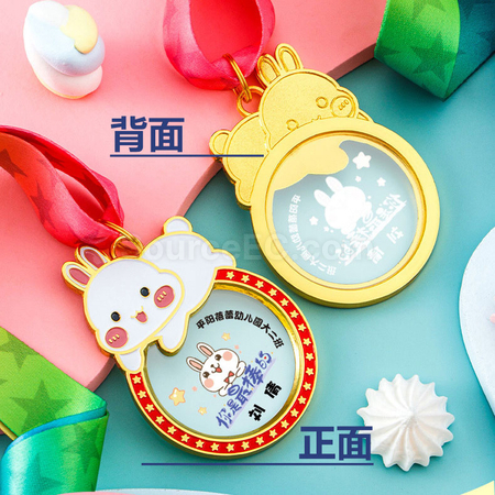 禮品訂造兔子獎牌紀念品
