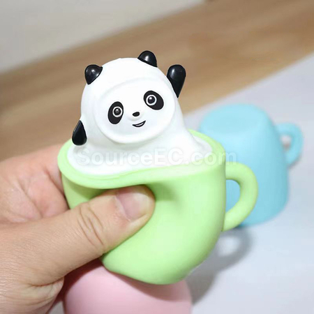 禮品訂造猫熊減壓杯紀念品
