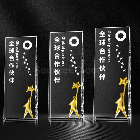 禮品訂造水晶獎座紀念品