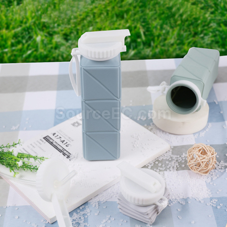 禮品訂造矽膠折疊水樽紀念品