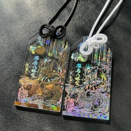 禮品訂造燙印鐳射亞克力禦守紀念品