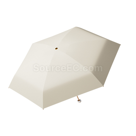 禮品訂造快速收納五摺晴雨傘紀念品