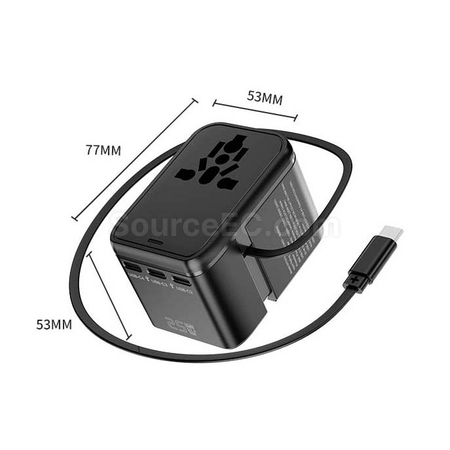 禮品訂造旅行萬用轉換插頭紀念品