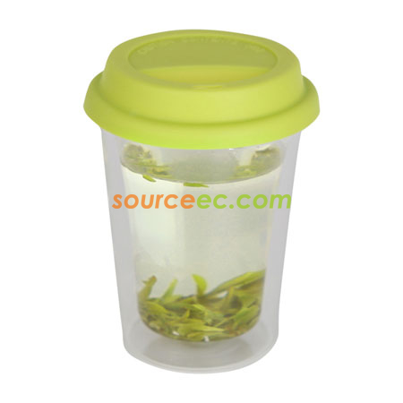 禮品訂造260ML雙層玻璃杯紀念品