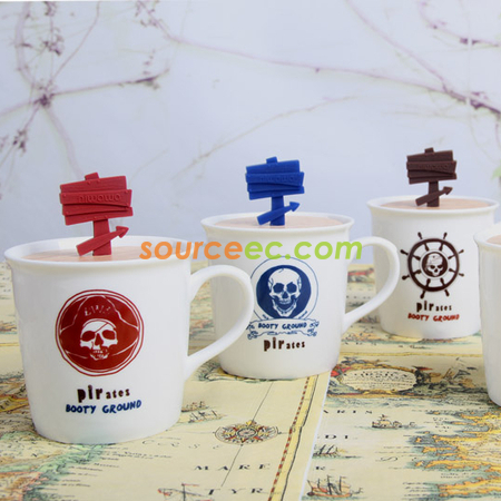 禮品訂造275ML陶瓷廣告杯紀念品
