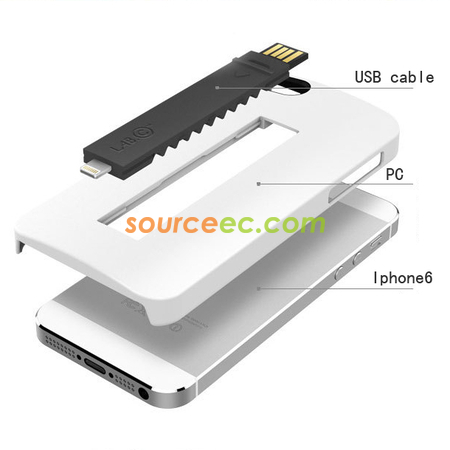 禮品訂造iPhone6​​帶USB線保護殼紀念品