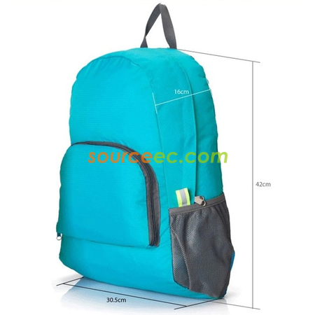 禮品訂造戶外折疊背囊紀念品