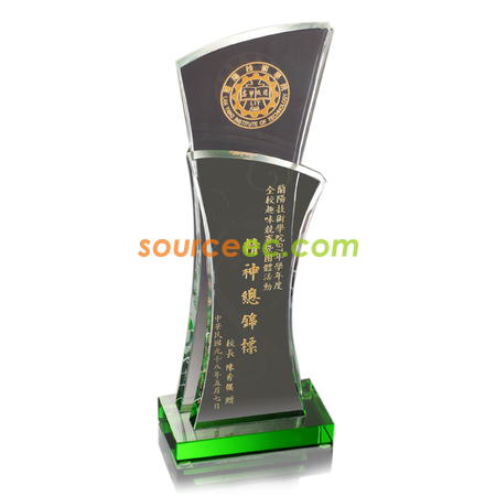 禮品訂造琉璃水晶座紀念品